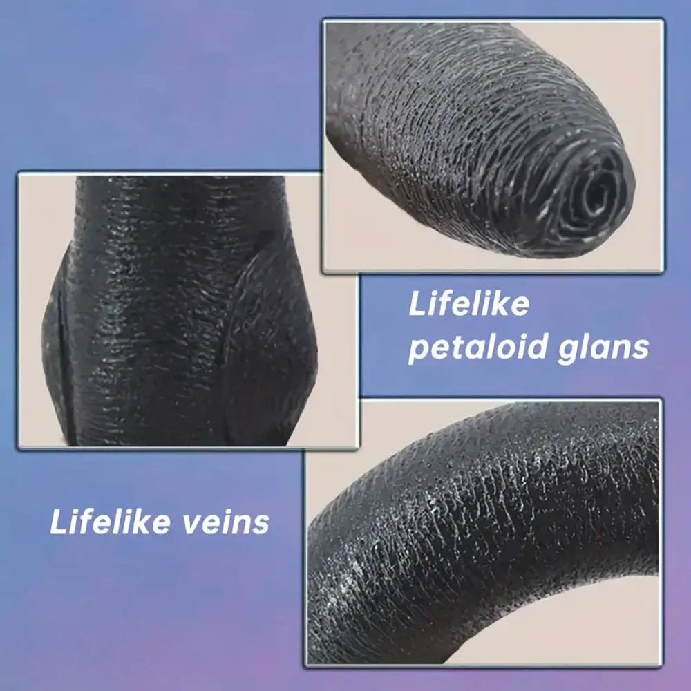 Realistic PVC dildo with suction cup base, photo 10