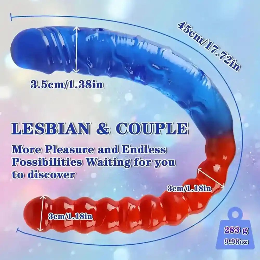 Double ended beaded dildo, photo 2