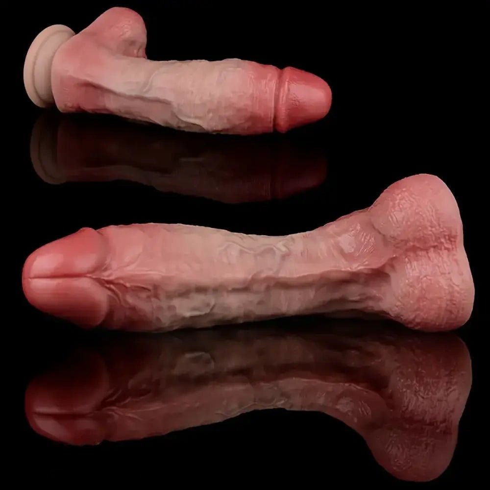 Flesh realistic suction cup dildo, photo 11