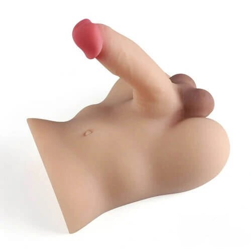 Flesh tone realistic torso masturbator, photo 3