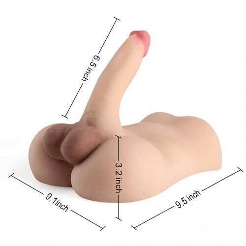 Flesh tone realistic torso masturbator, photo 5