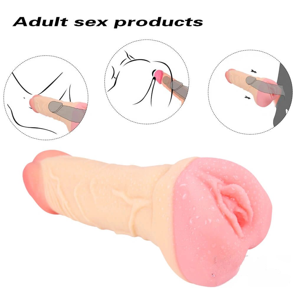 Flesh tone pocket pussy masturbator, photo 4