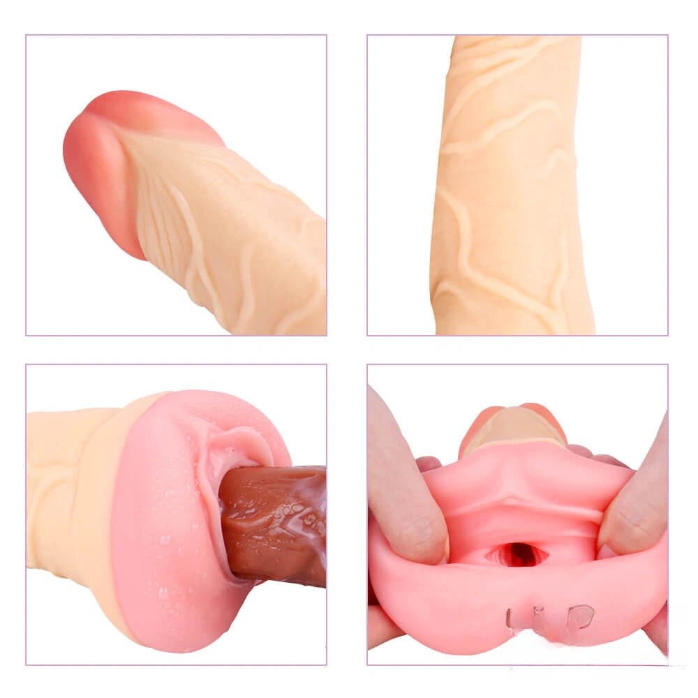 Flesh tone pocket pussy masturbator, photo 7