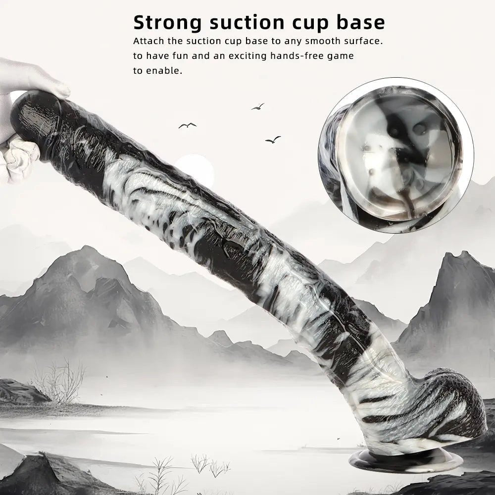 Realistic pvc dildo, photo 6