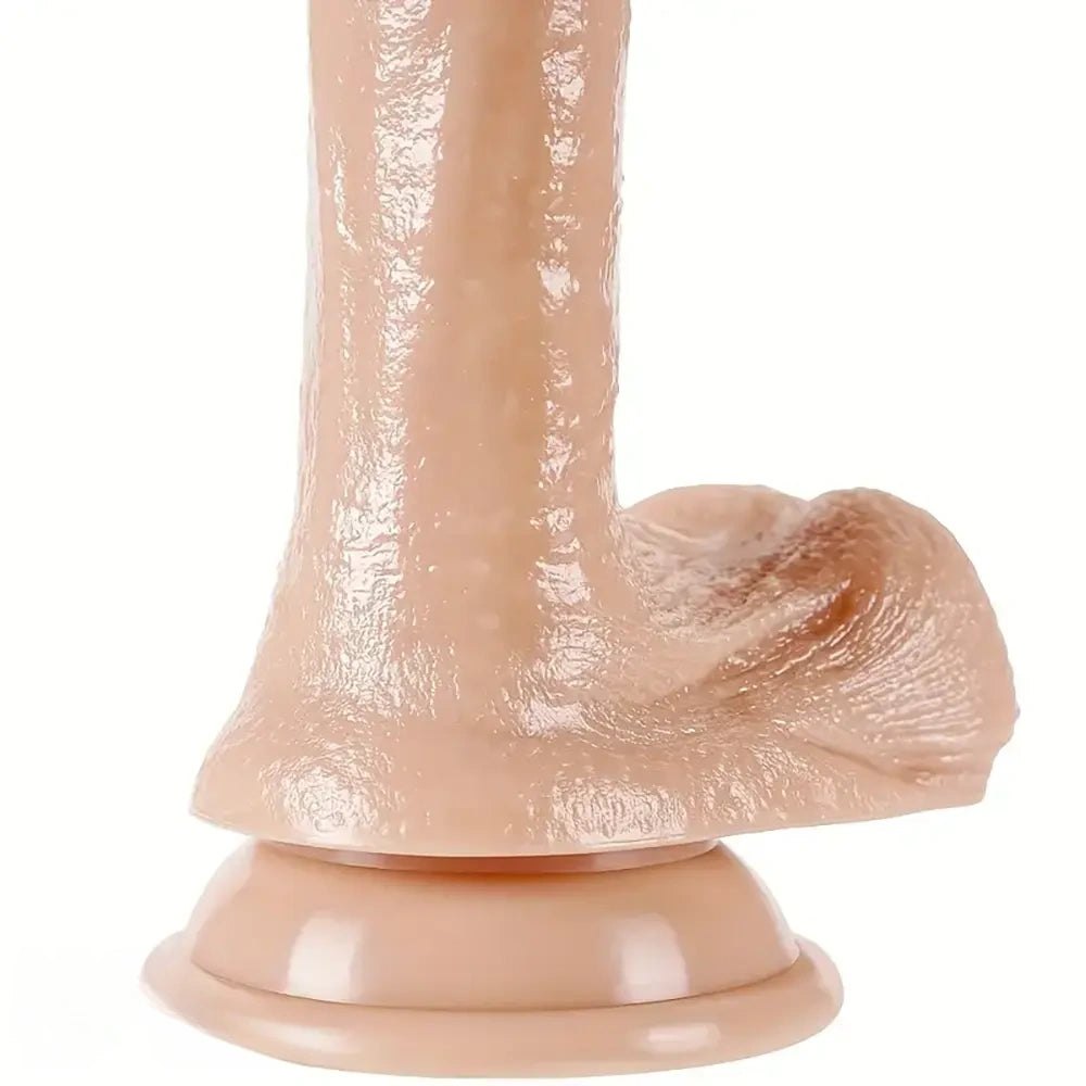 Flesh tone realistic pvc dildo, photo 10