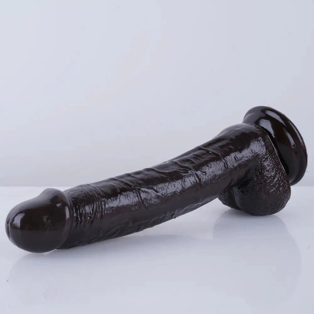 Realistic pvc suction cup dildo, photo 11