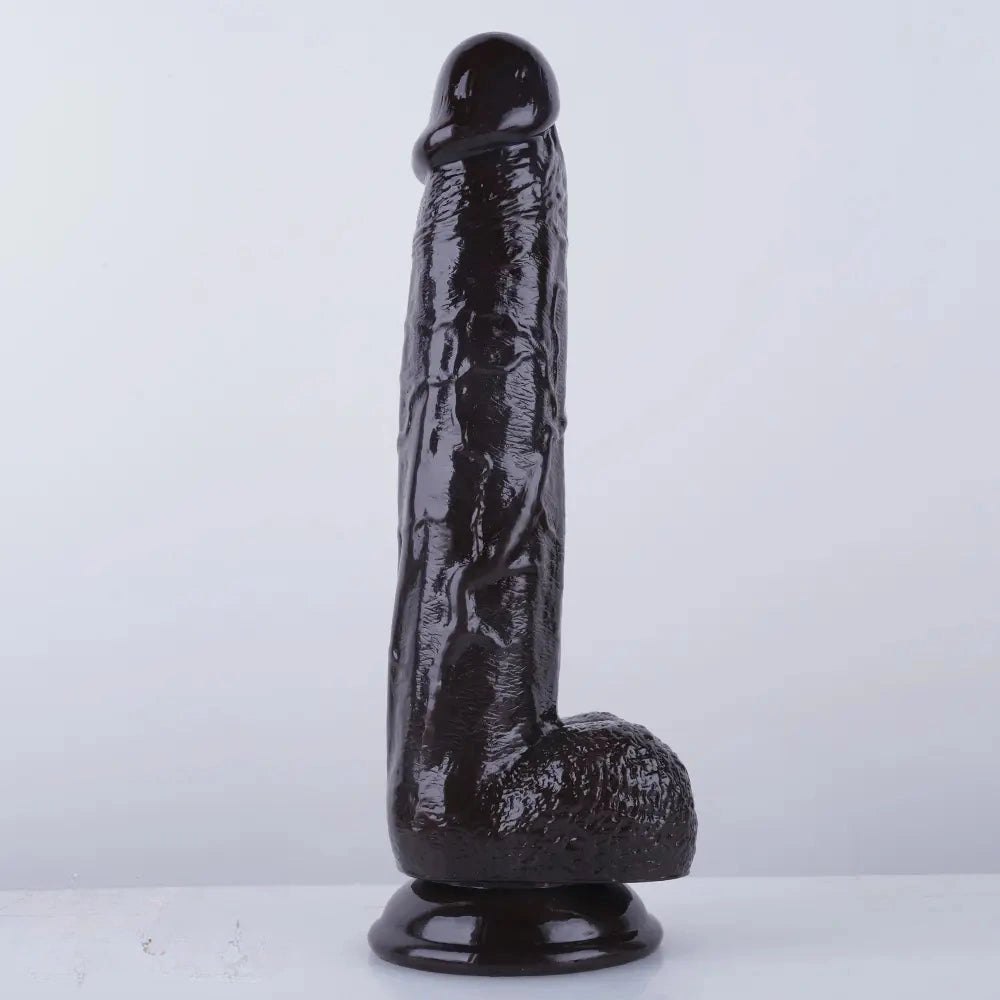 Realistic pvc suction cup dildo, photo 9