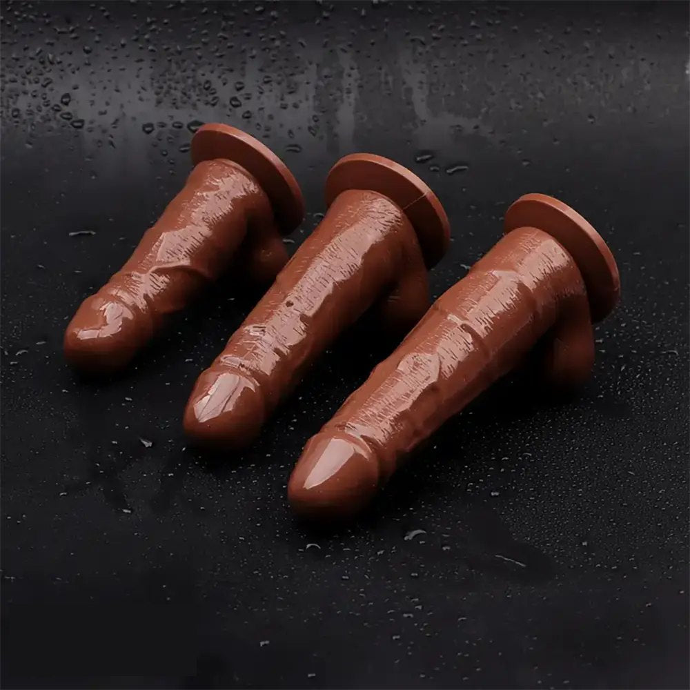 Realistic pvc dildo, photo 7