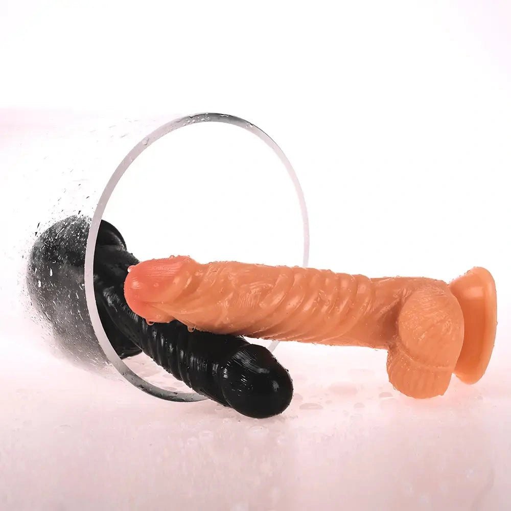 Realistic pvc suction cup dildo, photo 2
