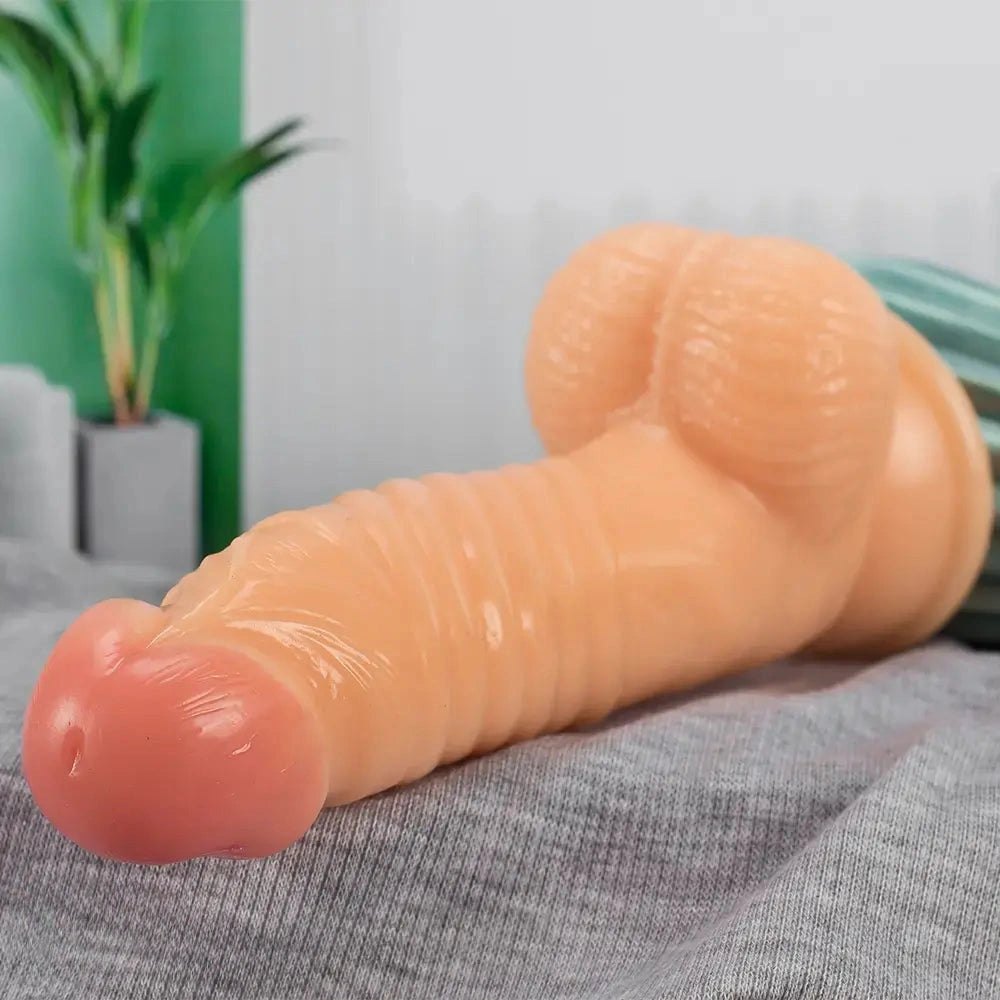 Realistic pvc suction cup dildo, photo 9