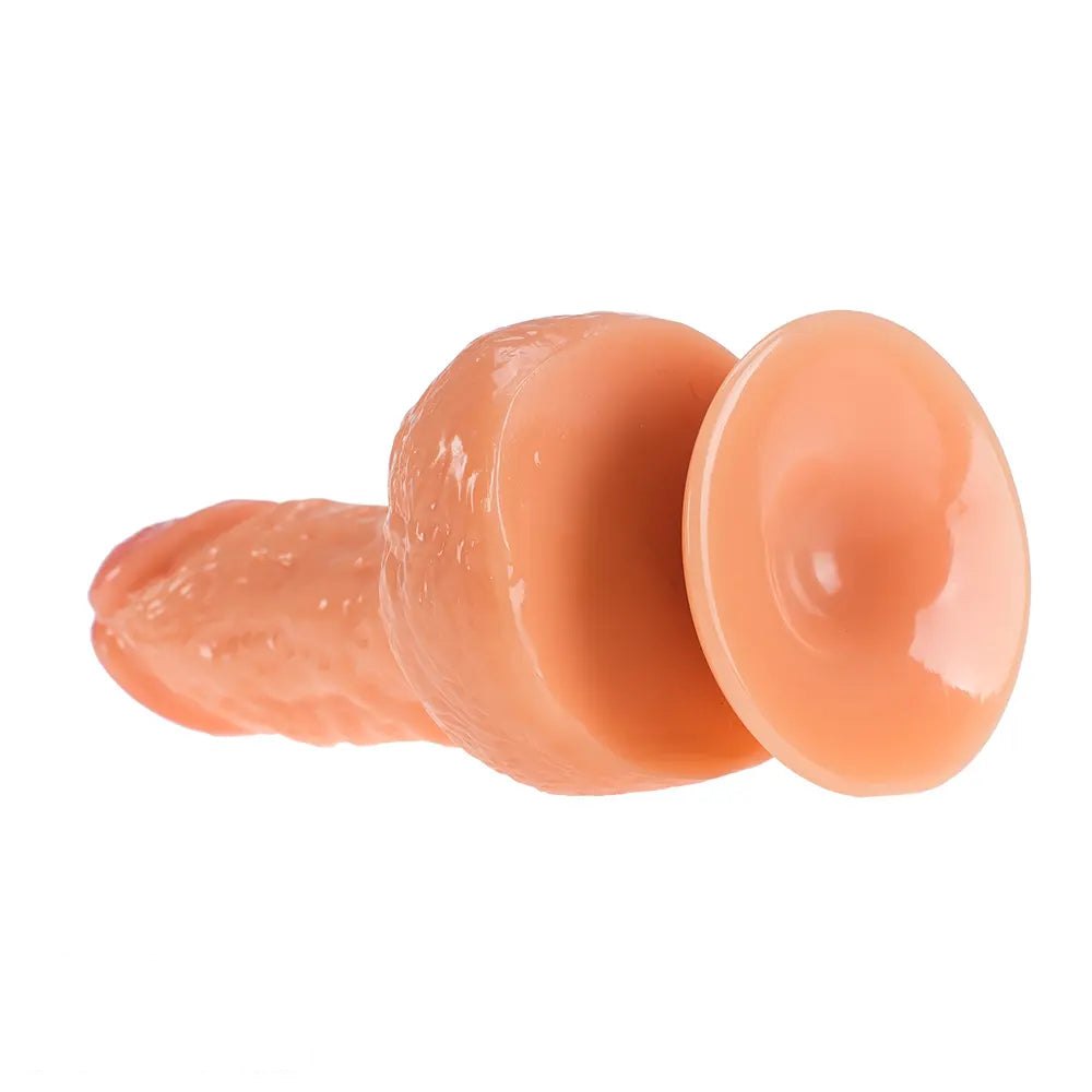 Realistic PVC dildo with suction cup base, photo 12