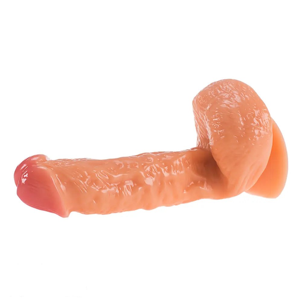 Realistic PVC dildo with suction cup base, photo 14
