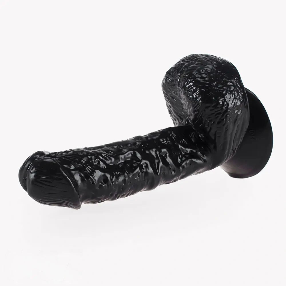 Realistic PVC dildo with suction cup base, photo 8