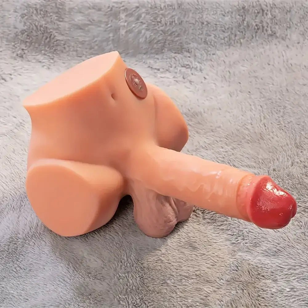 Flesh tone silicone torso masturbator, photo 1