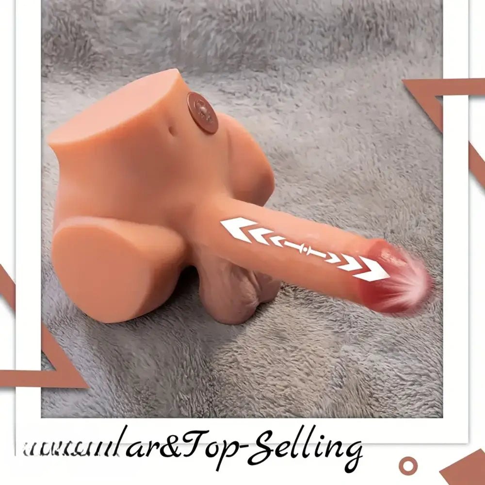 Flesh tone silicone torso masturbator, photo 5