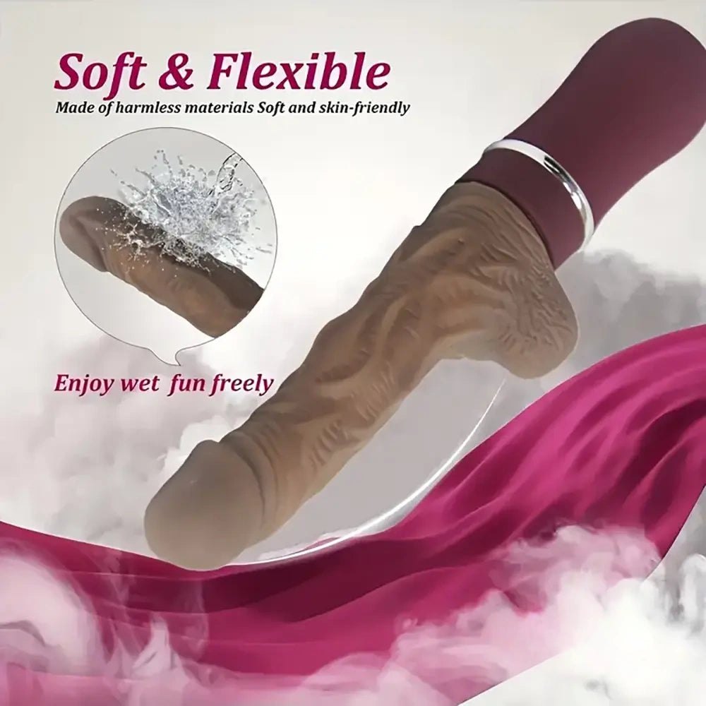 Realistic silicone dildo, photo 6