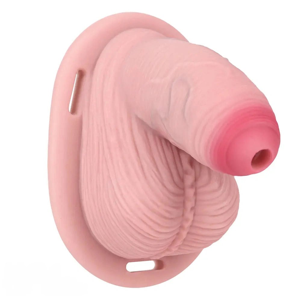 Realistic silicone dildo, photo 1