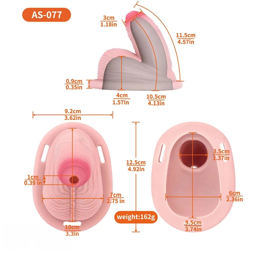 Realistic silicone dildo, photo 6