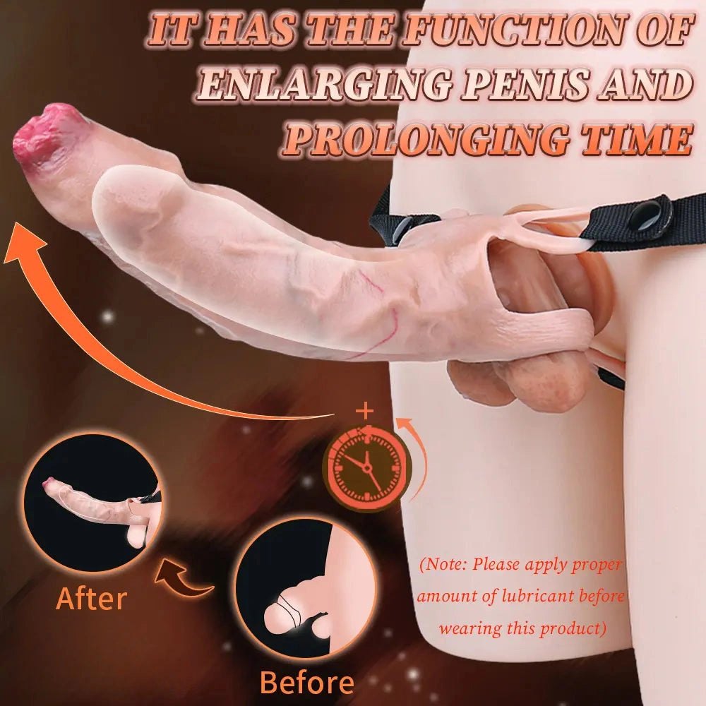 Flesh silicone realistic dildo, photo 11
