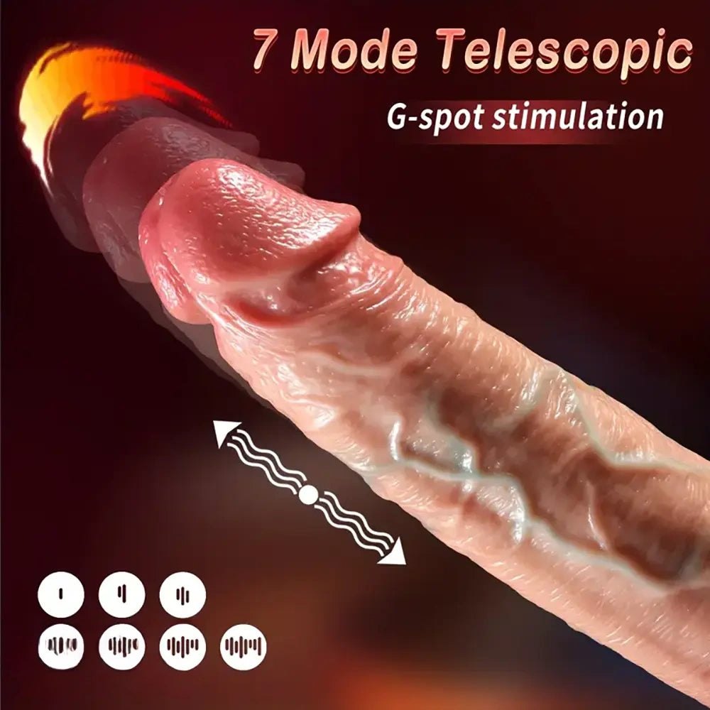 Realistic silicone dildo with veined texture, photo 2