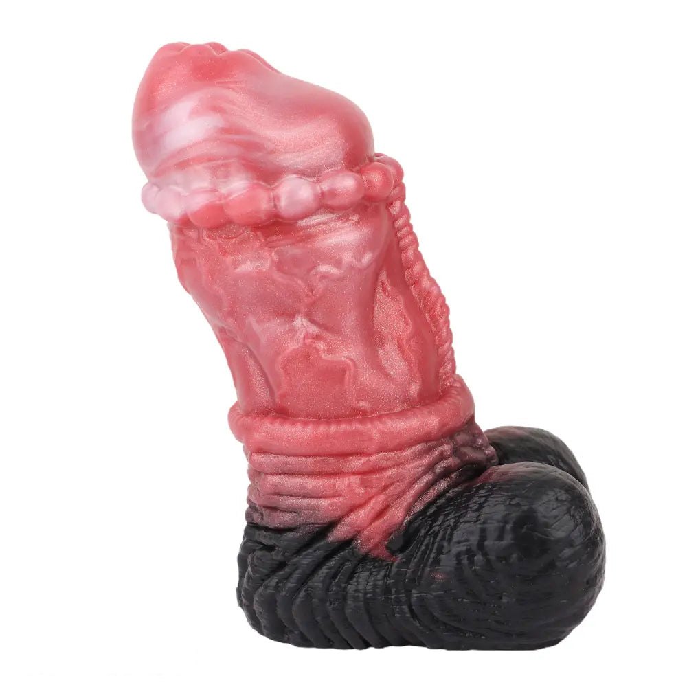 Red silicone male masturbator, photo 12