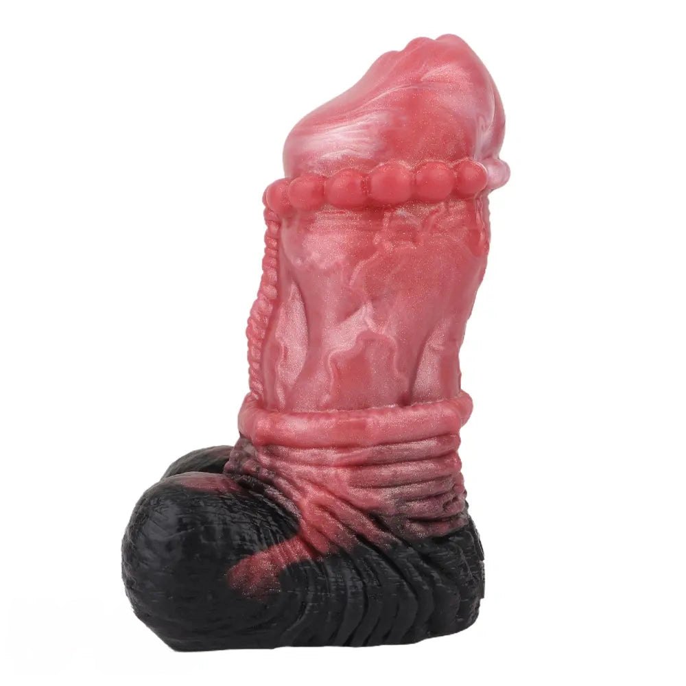 Red silicone male masturbator, photo 14