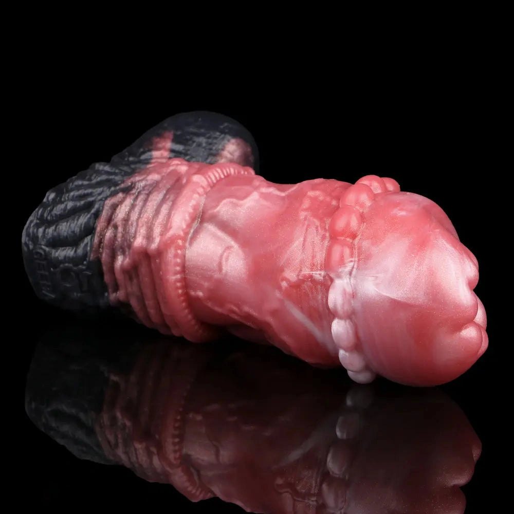 Red silicone male masturbator, photo 7