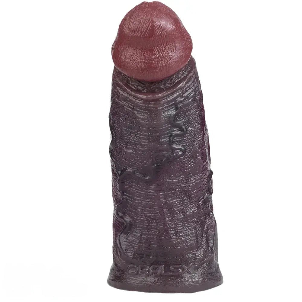 Coffee brown penis extender sleeve, photo 14