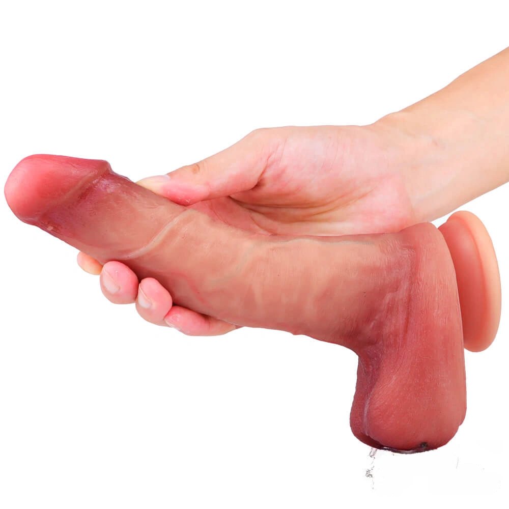 Flesh-tone veined realistic suction cup dildo, photo 6