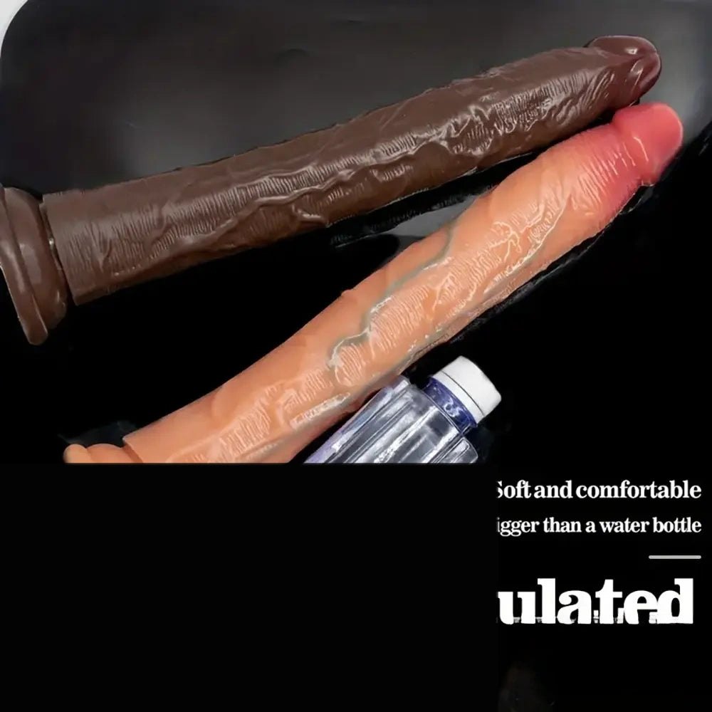 Realistic silicone suction cup dildo, photo 3