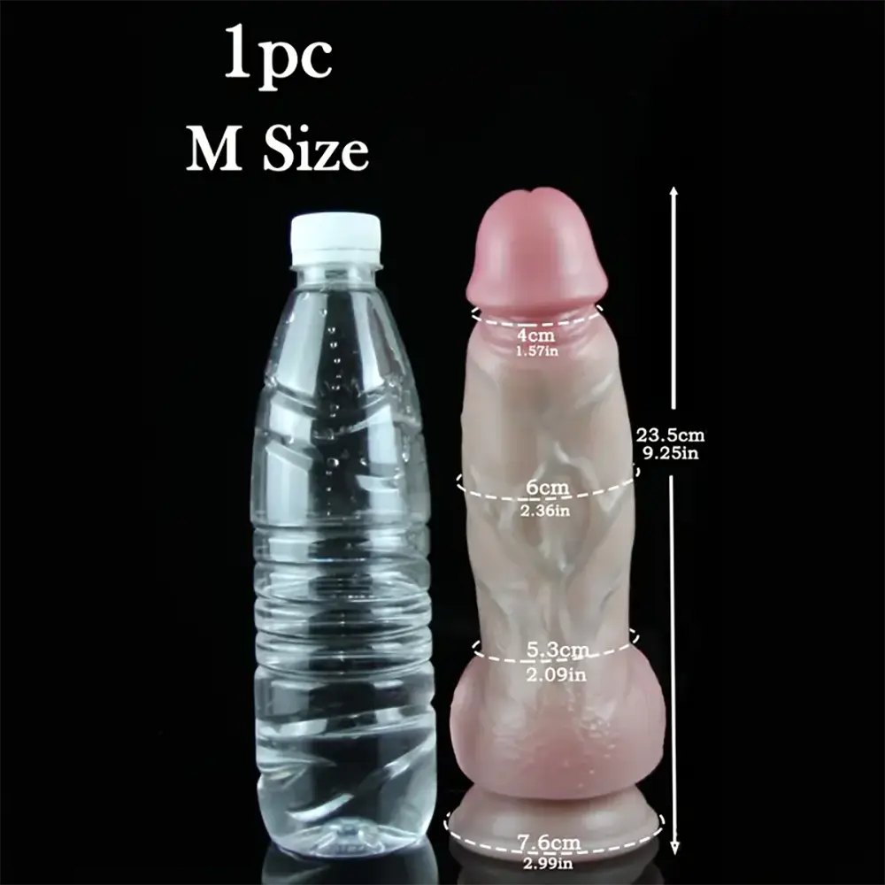 Flesh tone realistic suction cup dildo, photo 11