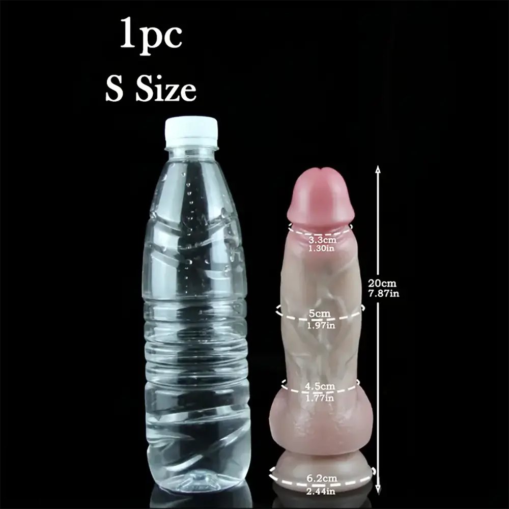 Flesh tone realistic suction cup dildo, photo 5