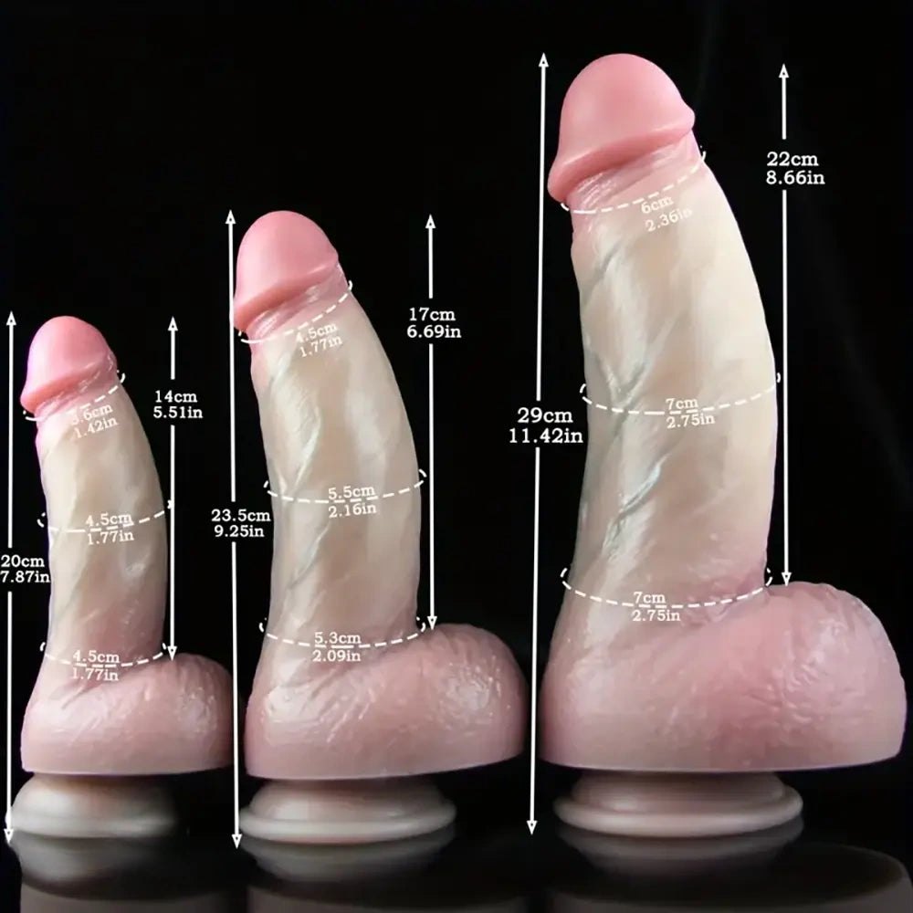 Flesh tone realistic suction cup dildo, photo 7