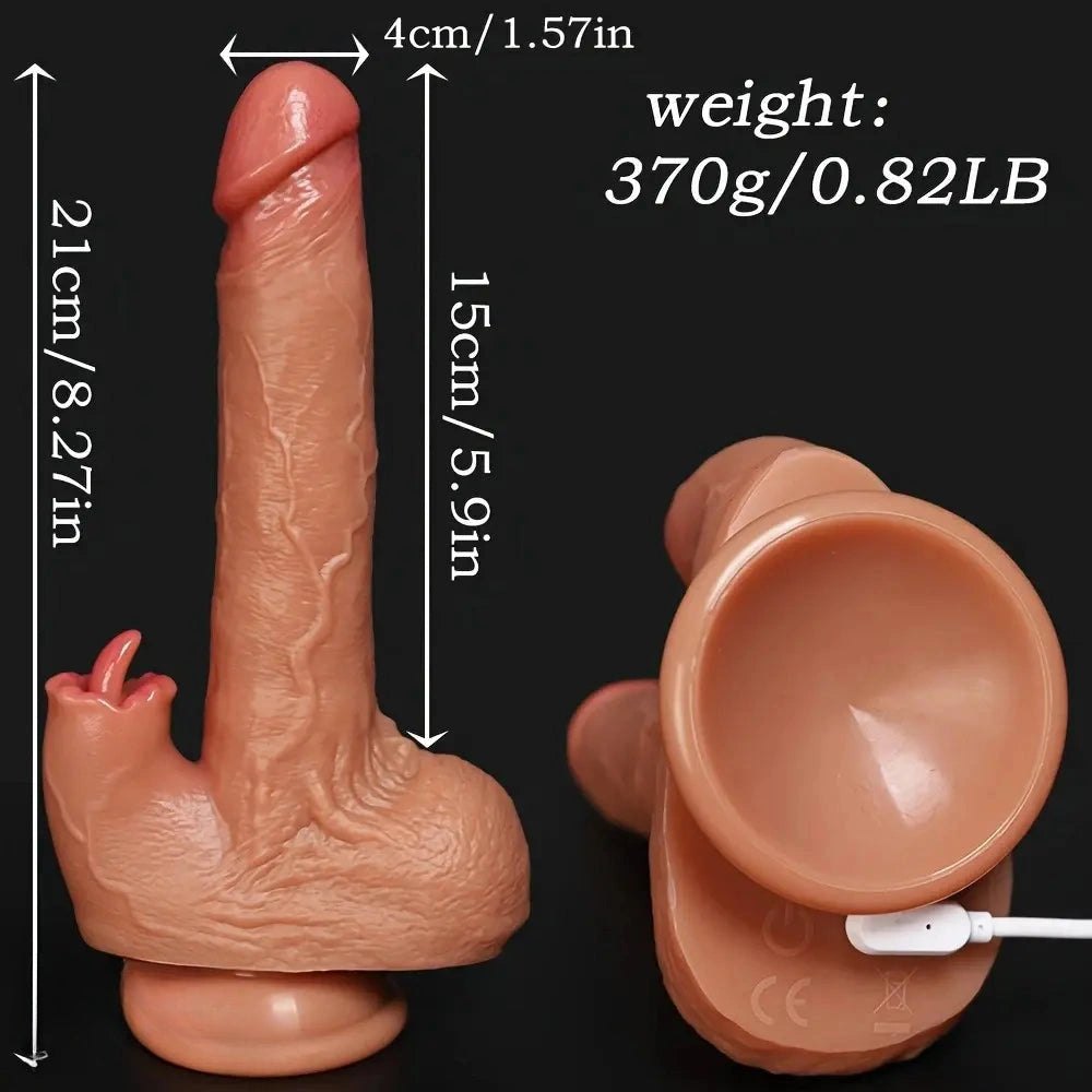 Flesh-tone realistic suction cup dildo, photo 5
