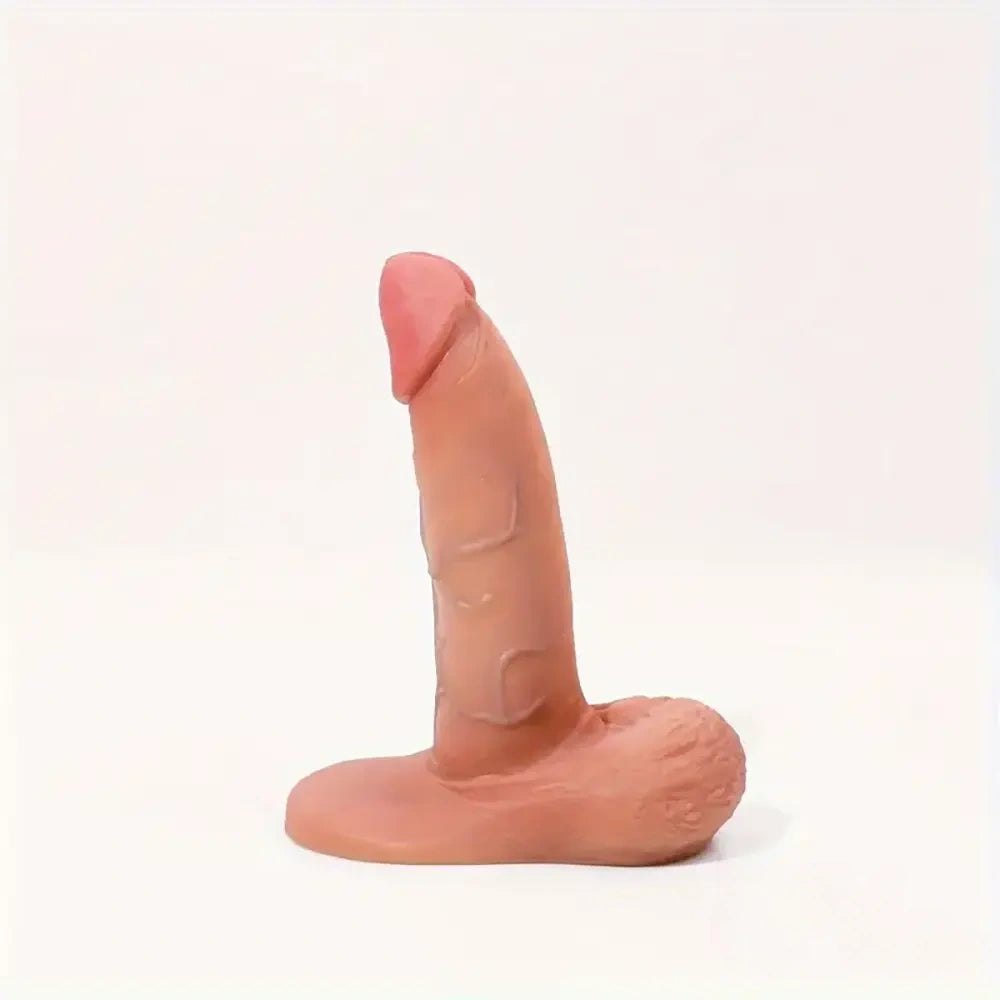 Flesh silicone realistic dildo, photo 3