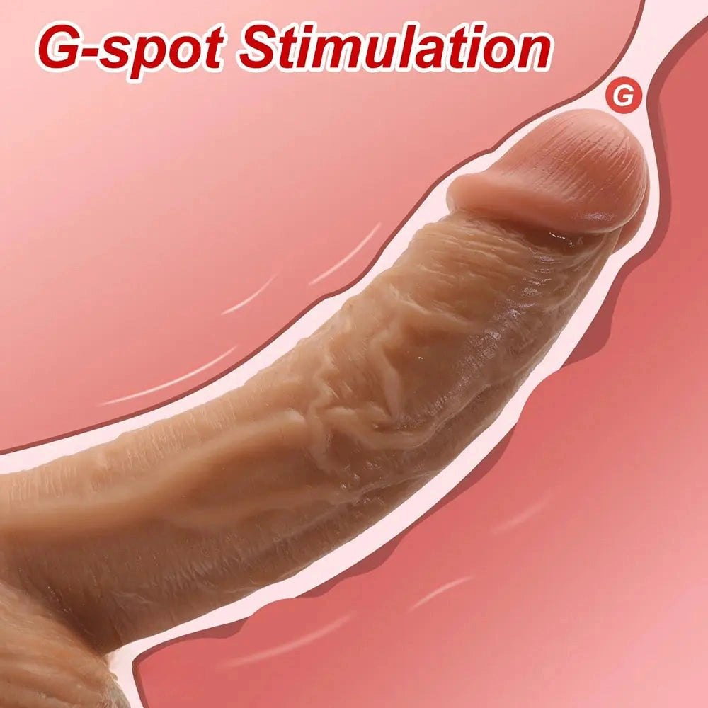 Flesh tone realistic suction cup dildo, photo 5