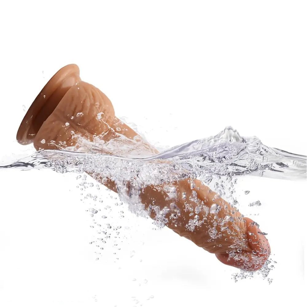 Flesh tone realistic suction cup dildo, photo 6