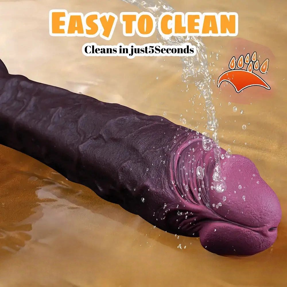 Realistic veiny silicone suction cup dildo, photo 8