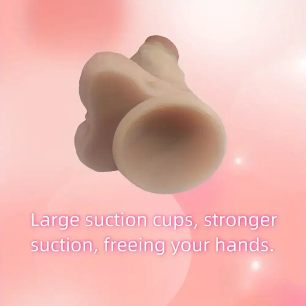 Flesh realistic suction cup dildo, photo 6