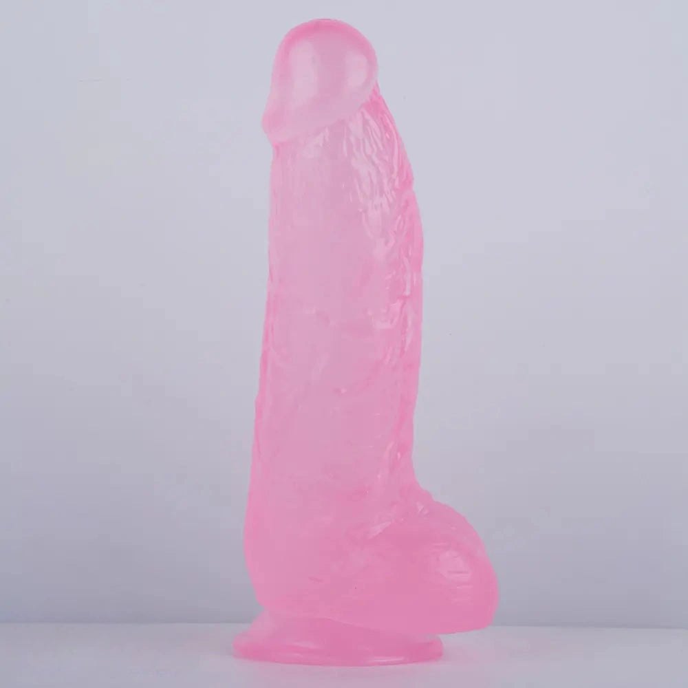 Realistic textured PVC suction cup dildo, photo 4