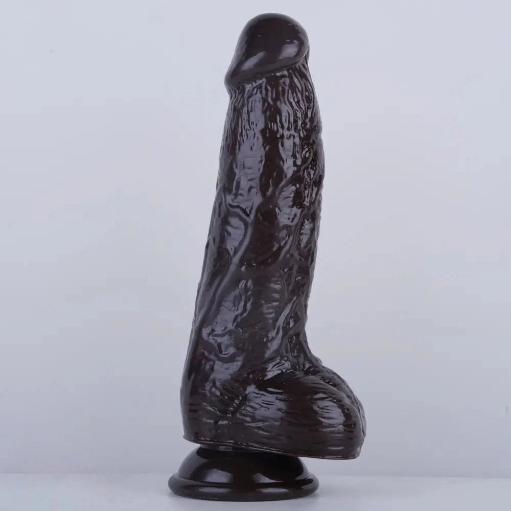 Realistic textured PVC suction cup dildo, photo 6