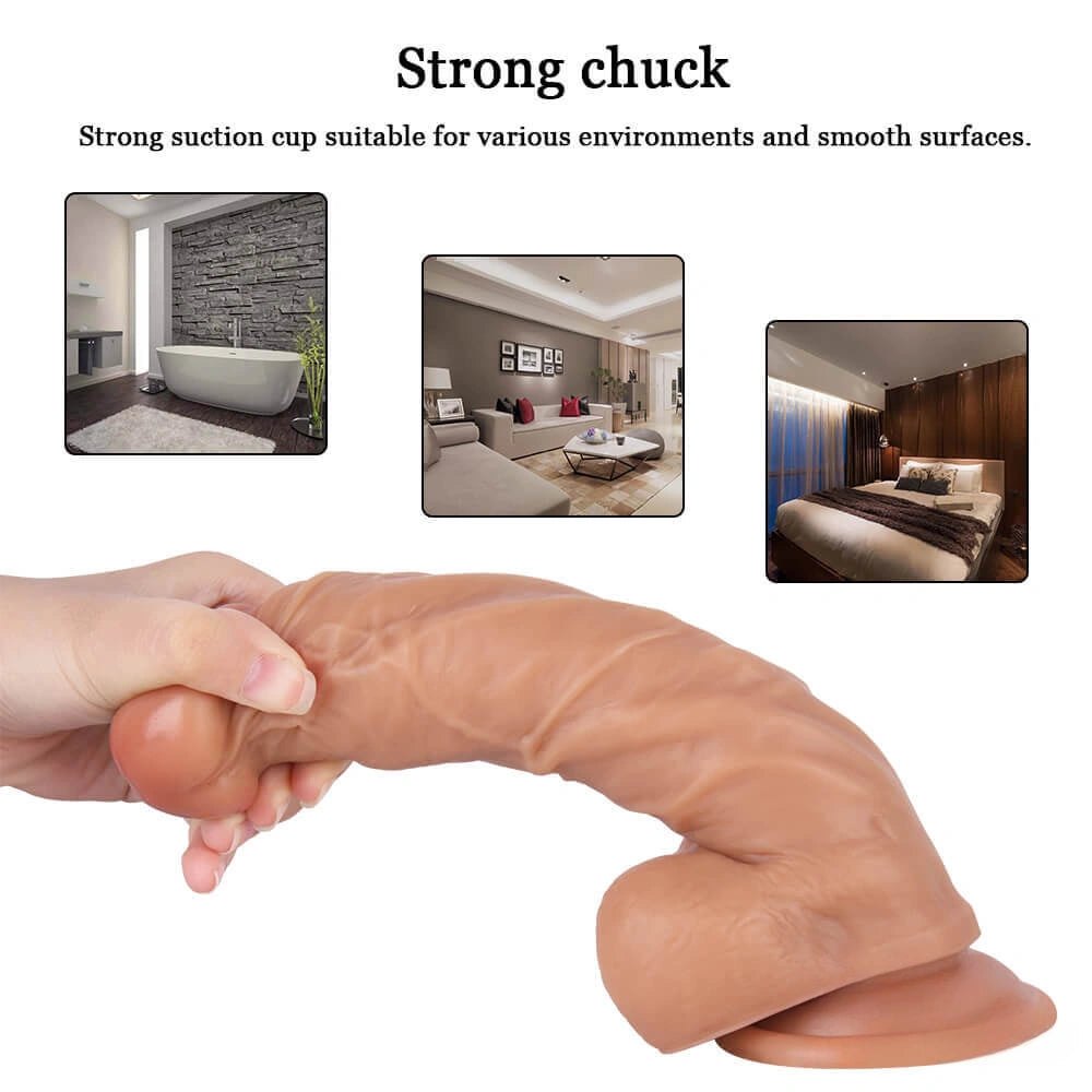 Realistic suction cup dildo, photo 8