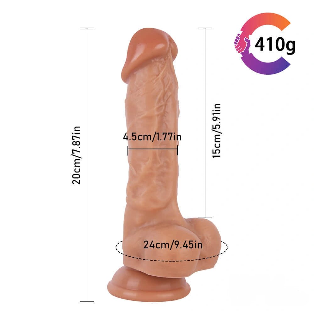 Realistic suction cup dildo, photo 9
