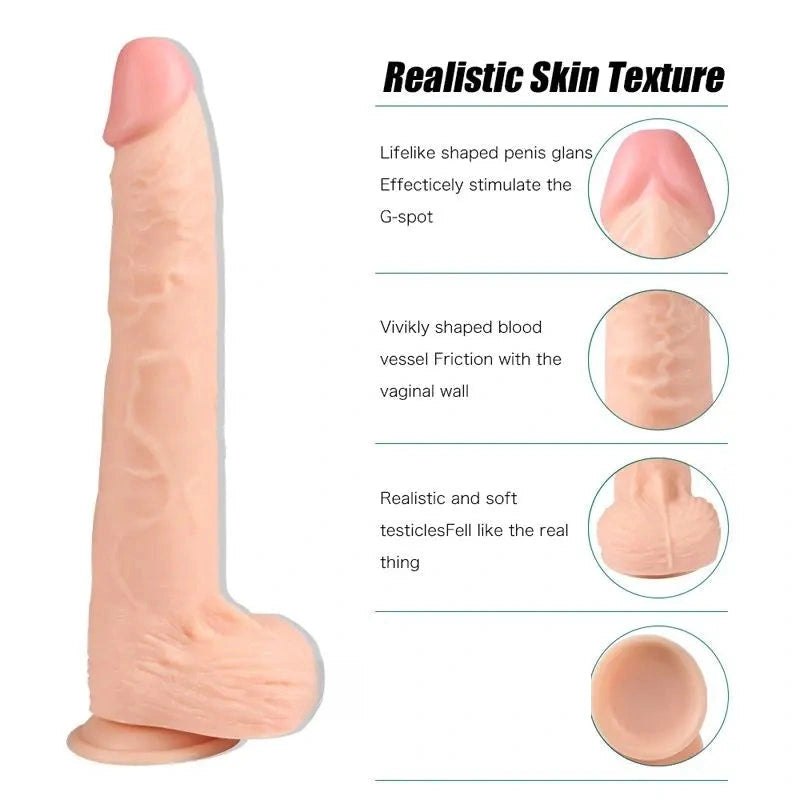 Flesh suction cup dildo, photo 7