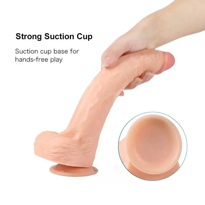 Flesh suction cup dildo, photo 8