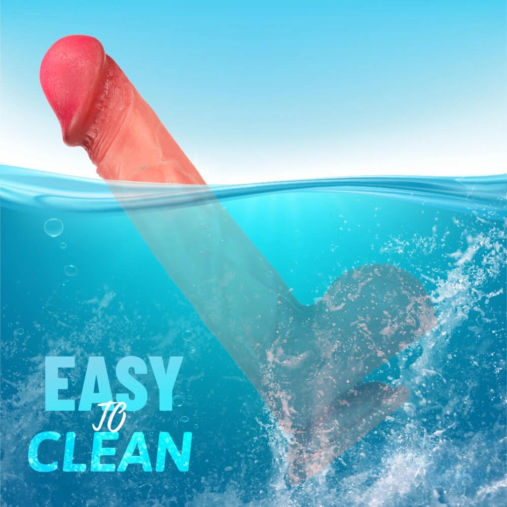 Flesh tone realistic suction cup dildo, photo 11