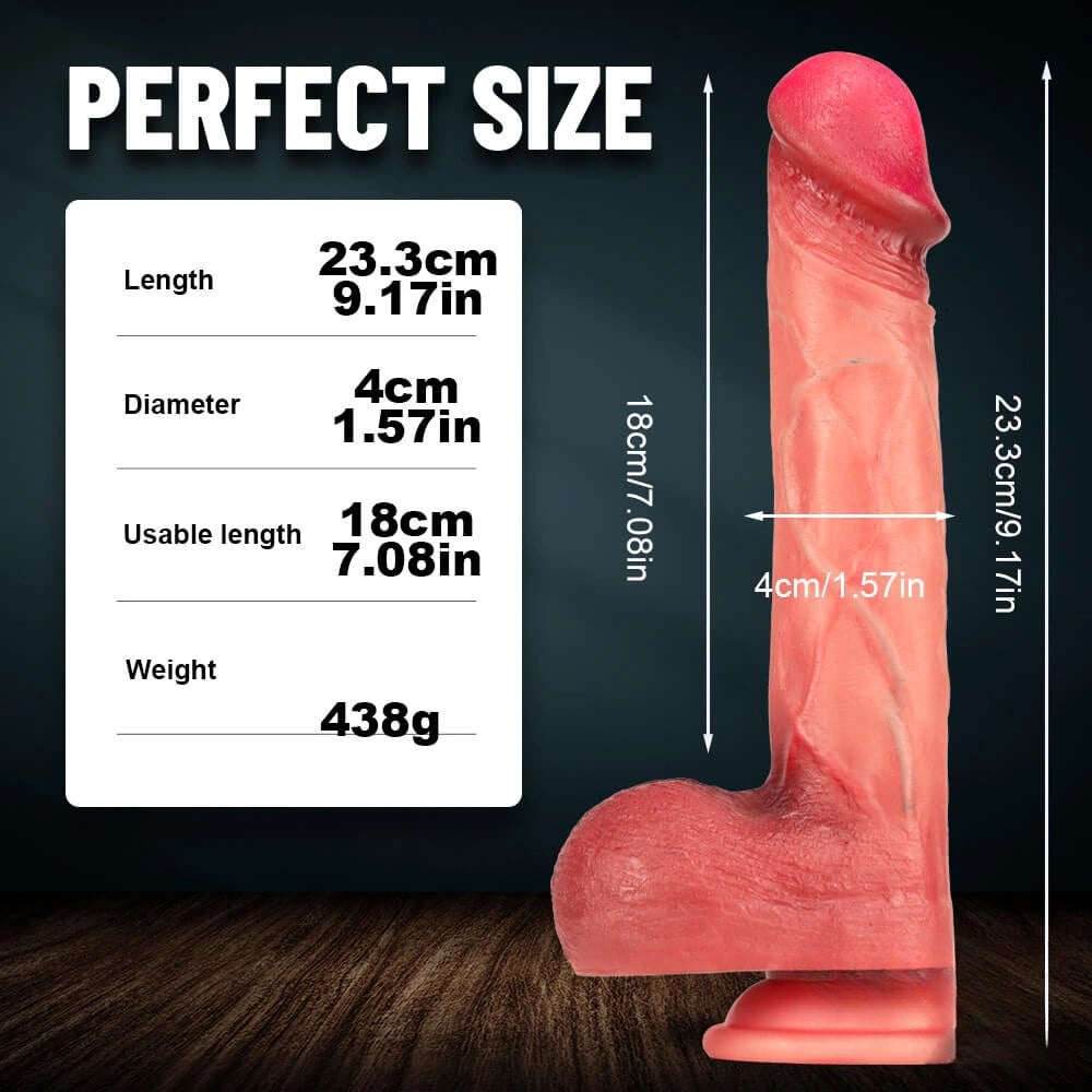 Flesh tone realistic suction cup dildo, photo 7