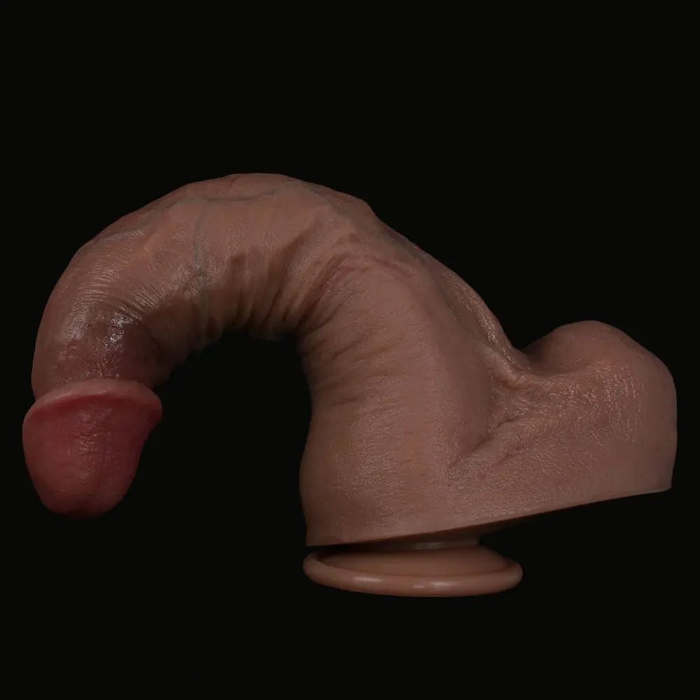 Flesh tone realistic suction cup dildo, photo 6