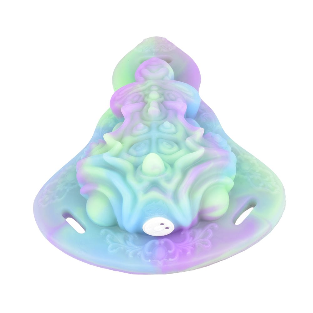 Pastel swirl textured grinding cushion vibrator, photo 1