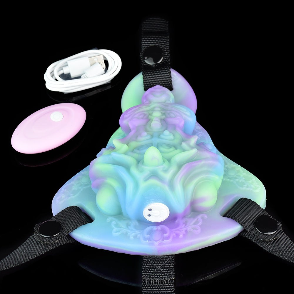 Pastel swirl textured grinding cushion vibrator, photo 13